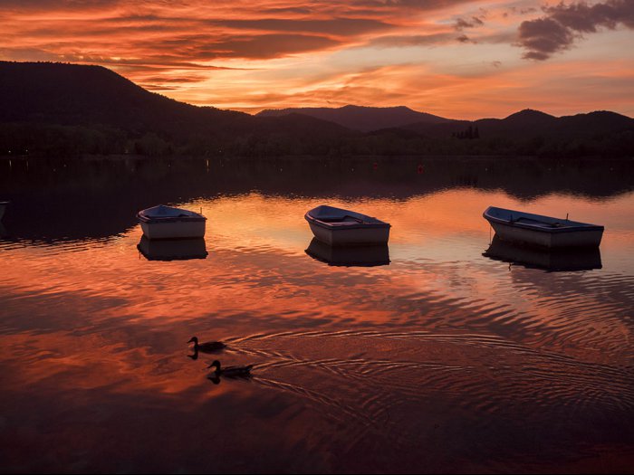 Lago de Bañoles - Girona - España