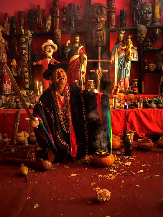 Lima - Peru - Master shaman Juan Osco