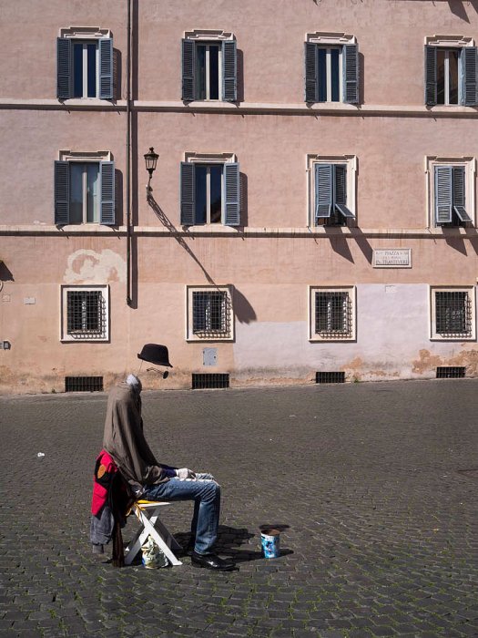 Roma - Piazza di S. Maria in Tratevere - Italia