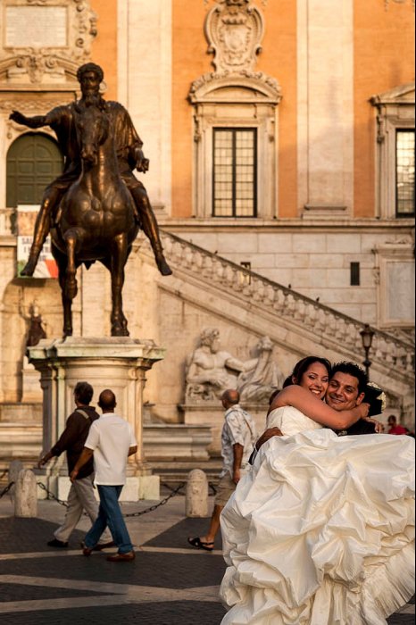 Roma - Plaza del Campidoglio - Italia